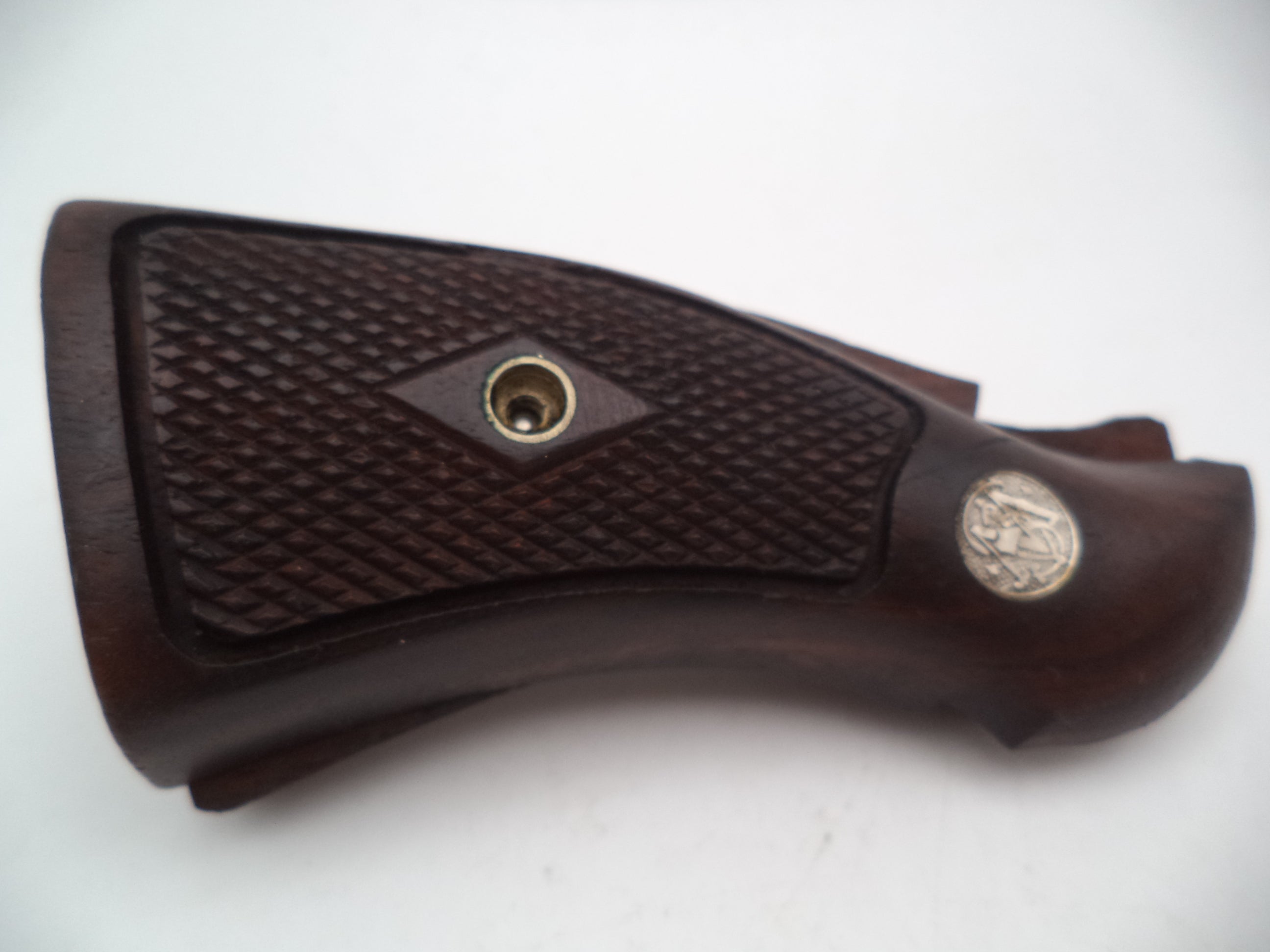 Smith & Wesson K & L Frame Vintage Wood Grips - Square Butt Only - Used OEM Part WG6