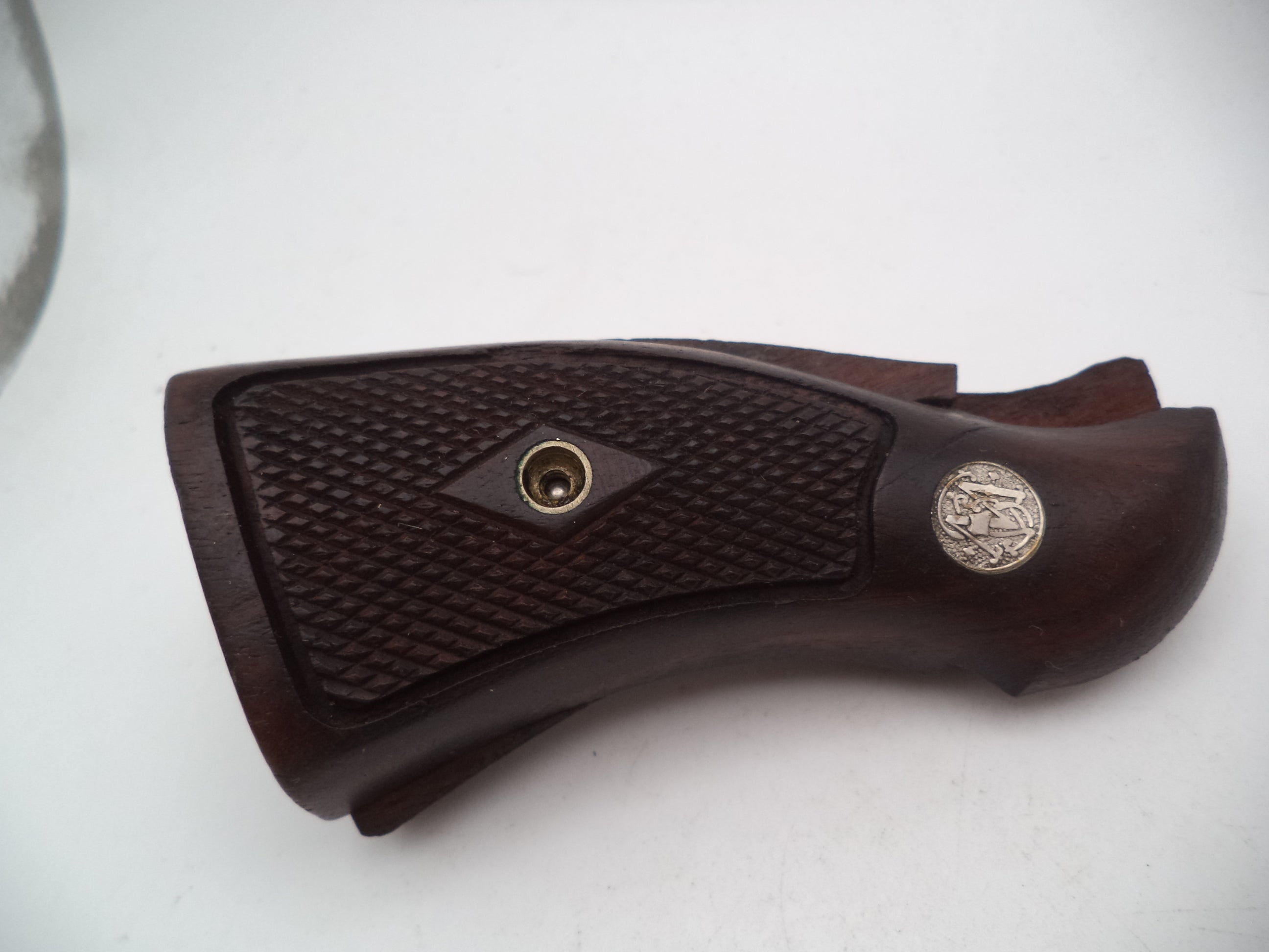 Smith & Wesson K & L Frame Vintage Wood Grips - Square Butt Only - Used OEM Part WG6