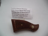 WG4 S&W Revolver K & L Frame Square Butt (only)Vintage Wood Grips Used
