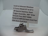 67190A S&W K Model 67 to 67-4 Trigger Stainless Steel .300" Wide .38 Special