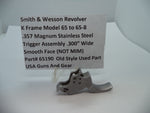 65190 S&W K Model 65 to 65-8 Trigger Assembly .300" .357 Magnum