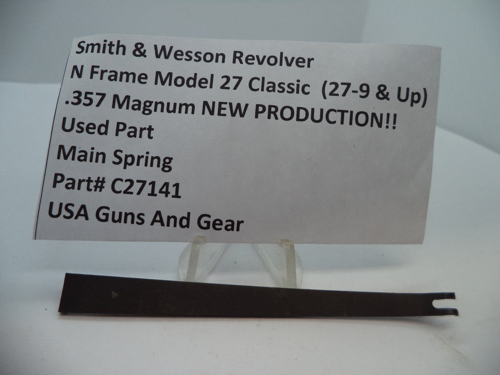 C27141 S&W N Size Model 27 Classic (27-9 & Up) Main Spring .357 Magnum