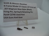C2745 S&W N Size Model 27 Classic (27-9 & Up) Firing Pin, Spring & Retaining Pin .357 Magnum