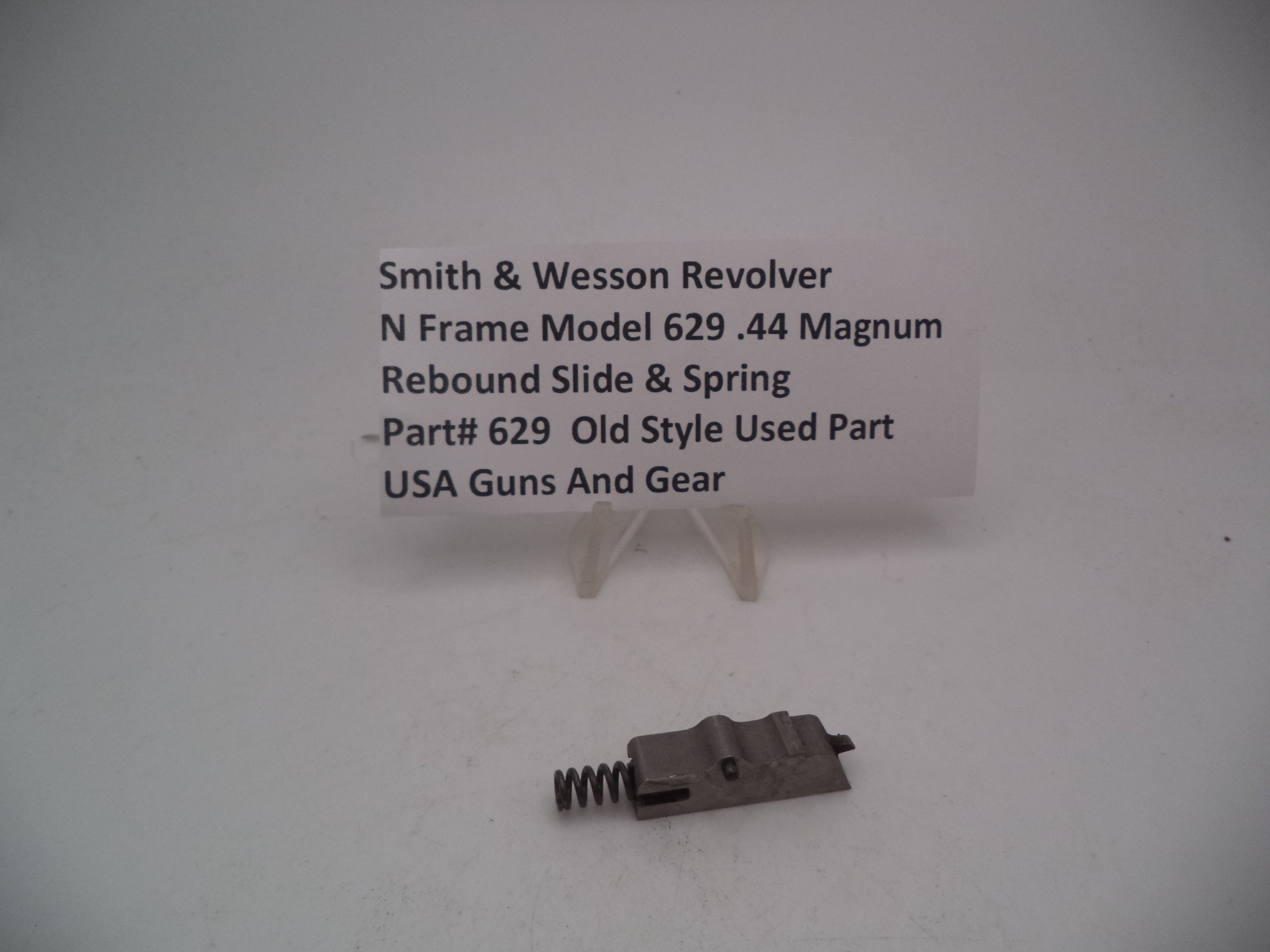 S&W N Frame Model 629 Rebound Slide Assembly .44 Magnum Used 629