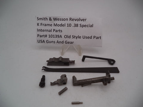 10139A Smith & Wesson K Frame Model 10 Used Internal Parts .38 Special