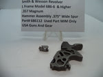686112 S&W L Size Model 686-6 & Higher Hammer Assembly .375" 357 Magnum