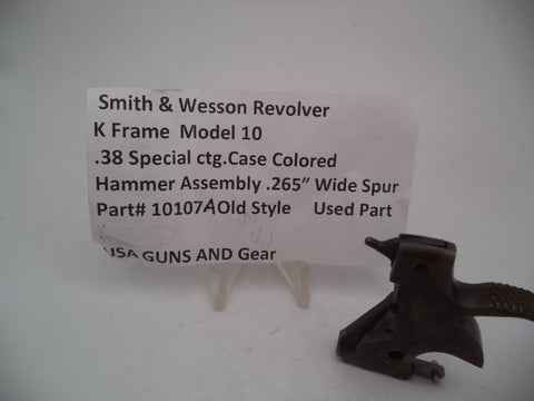 10107A Smith & Wesson K Frame Model 10 Hammer .265" Wide .38 Special Used Part