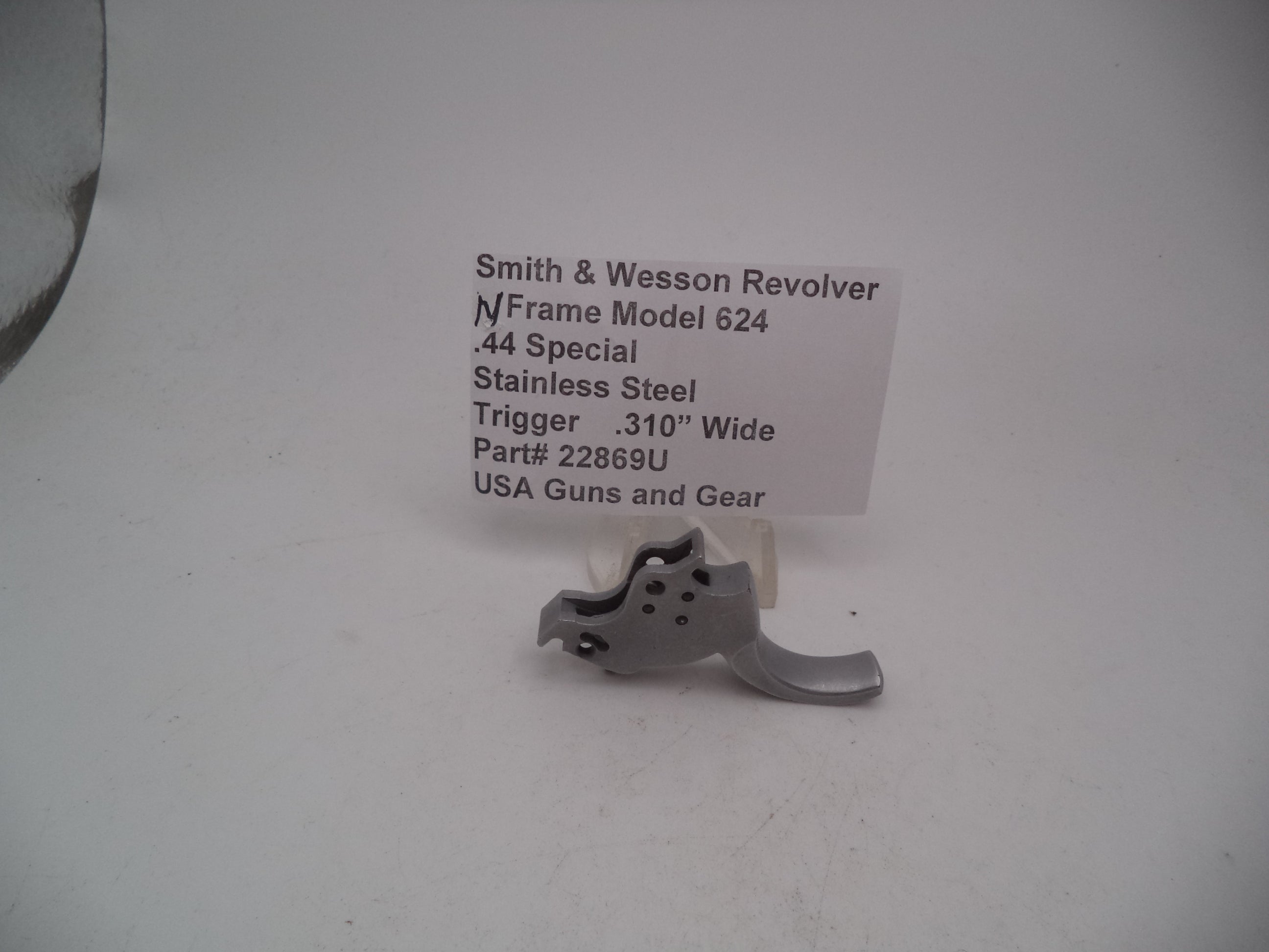 22869U Smith & Wesson N Frame Model 624 Trigger .310 Wide .44 Special