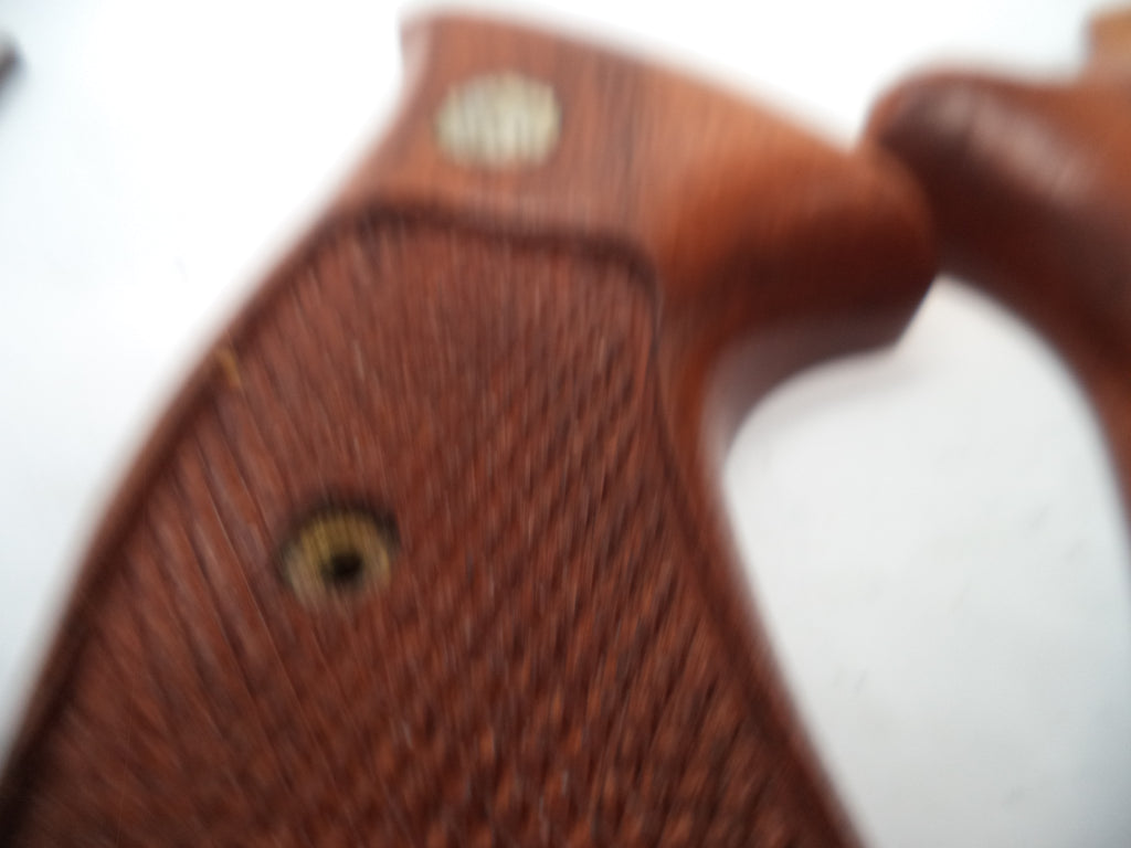 Smith & Wesson K & L Frame Vintage Wood Grips - Square Butt Only - Used OEM Part GGG2