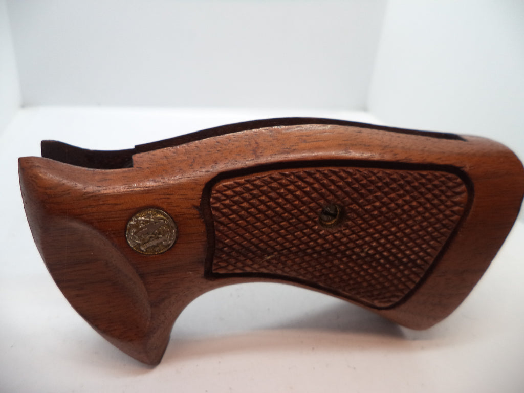 Smith & Wesson K & L Frame Vintage Wood Grips - Square Butt Only - Used OEM Part GGG1