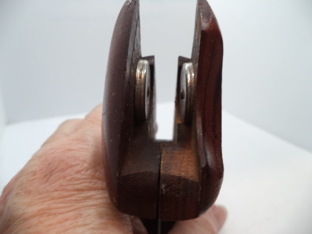 Smith & Wesson K & L Frame Vintage Wood Grips - Square Butt Only - Used OEM Part GGG4
