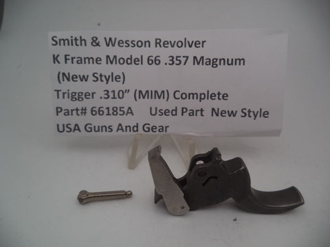 66185A Smith & Wesson K Frame Model 66  Trigger .310" Used .357 Magnum