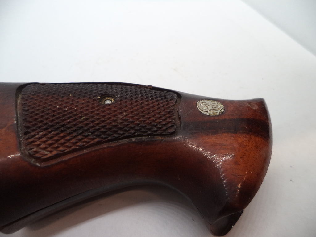 Smith & Wesson K & L Frame Vintage Wood Grips - Square Butt Only - Used OEM Part GGG5