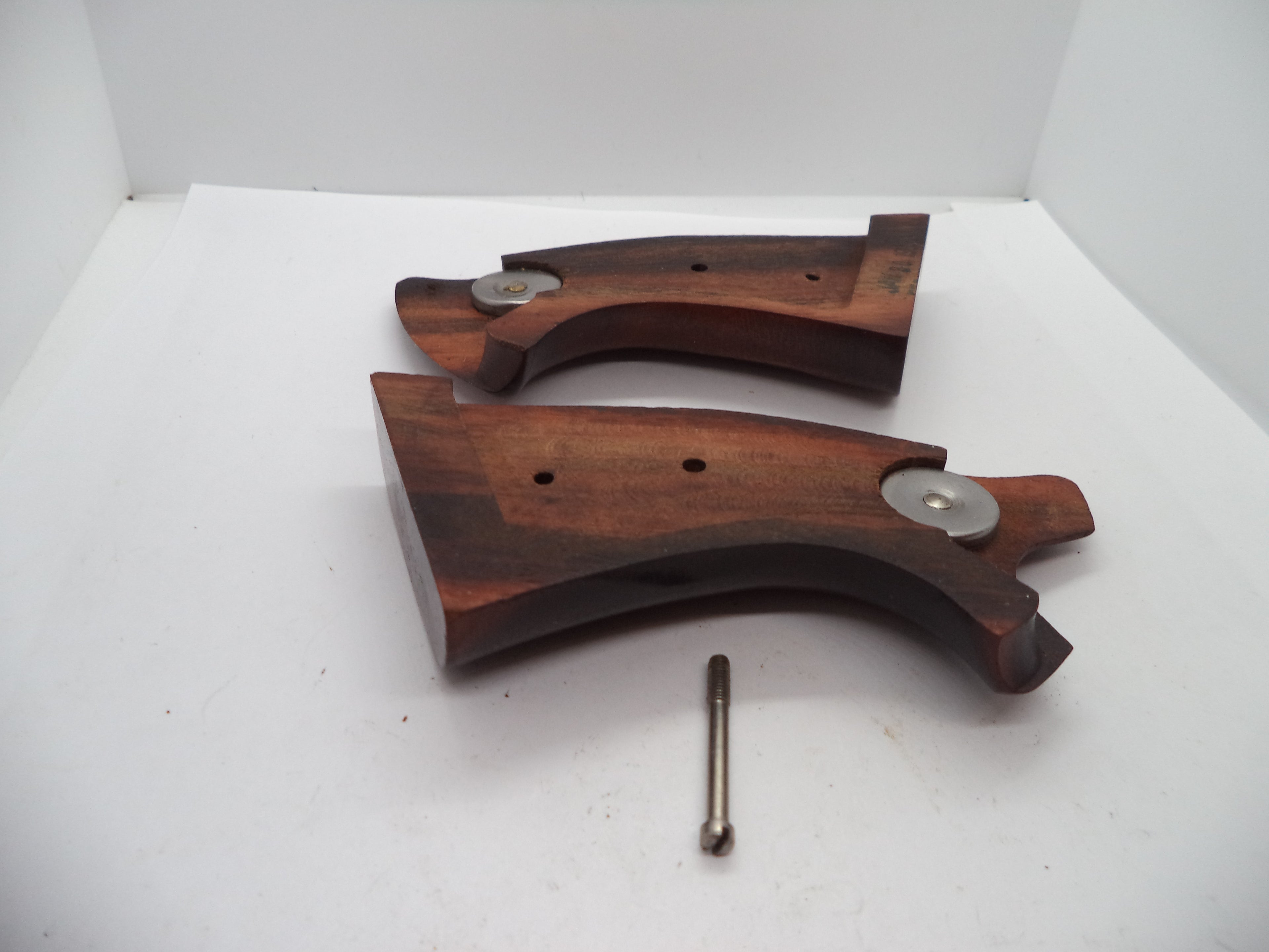 Smith & Wesson K & L Frame Vintage Wood Grips - Square Butt Only - Used OEM Part GGG5
