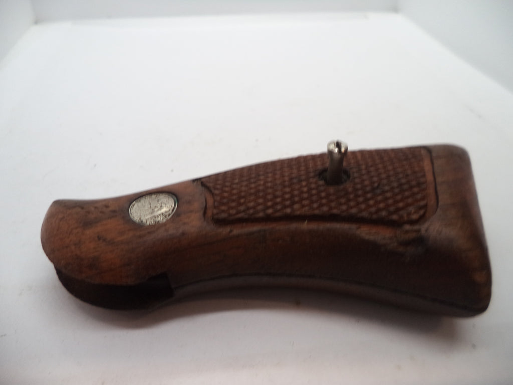 Smith & Wesson K & L Frame Vintage Wood Grips - Square Butt Only - Used OEM Part GGG7
