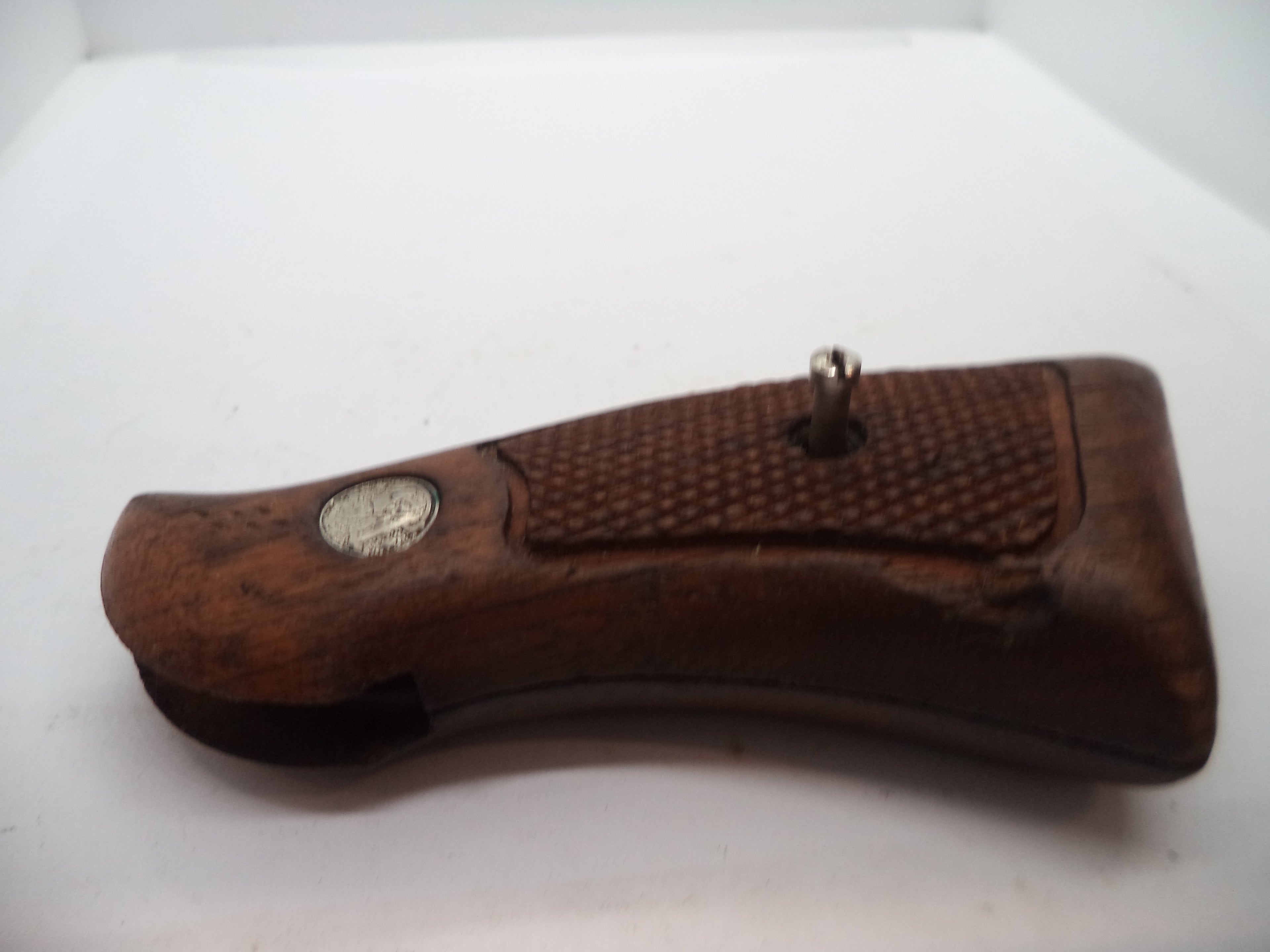 Smith & Wesson K & L Frame Vintage Wood Grips - Square Butt Only - Used OEM Part GGG7