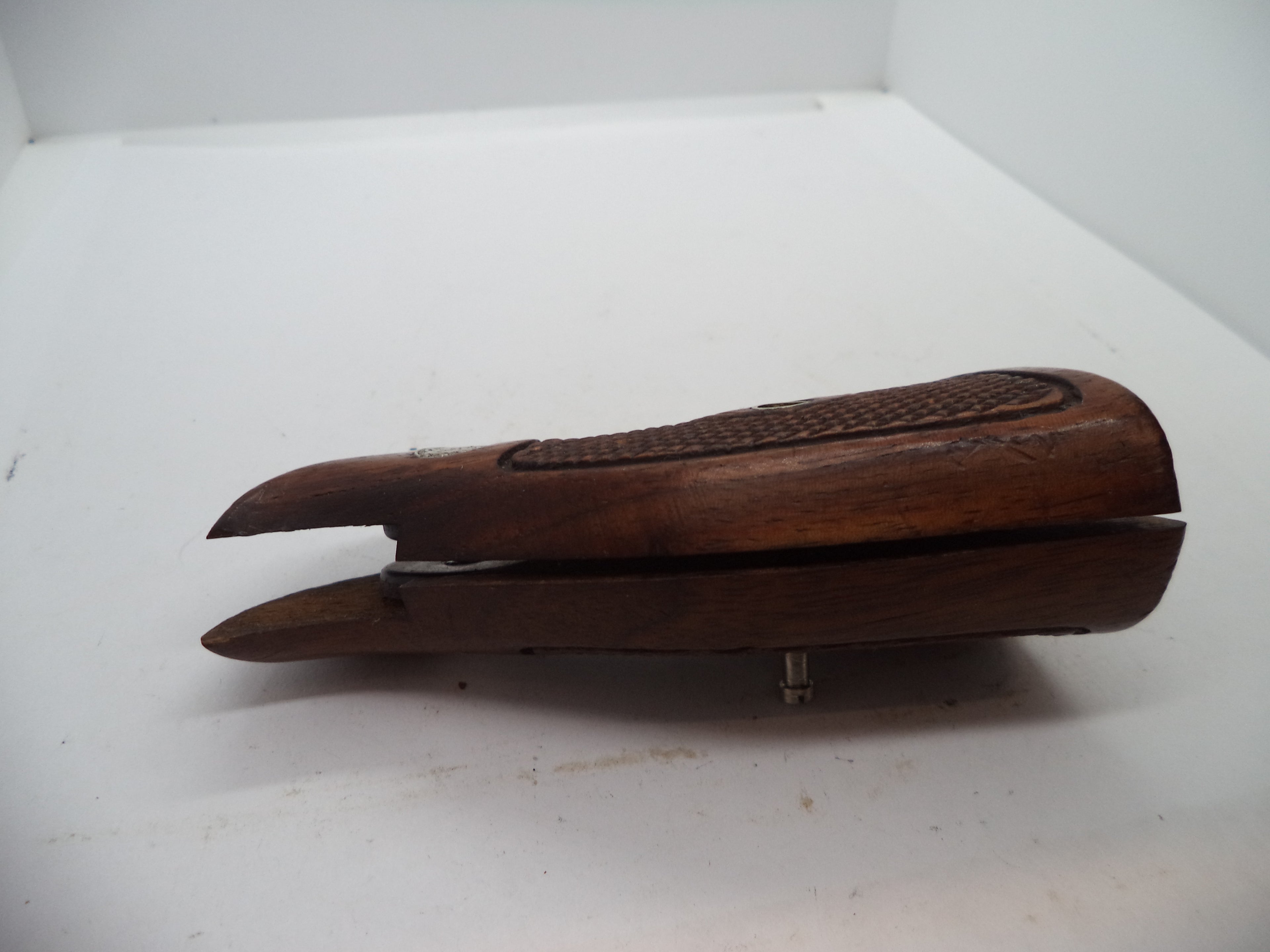 Smith & Wesson K & L Frame Vintage Wood Grips - Square Butt Only - Used OEM Part GGG8