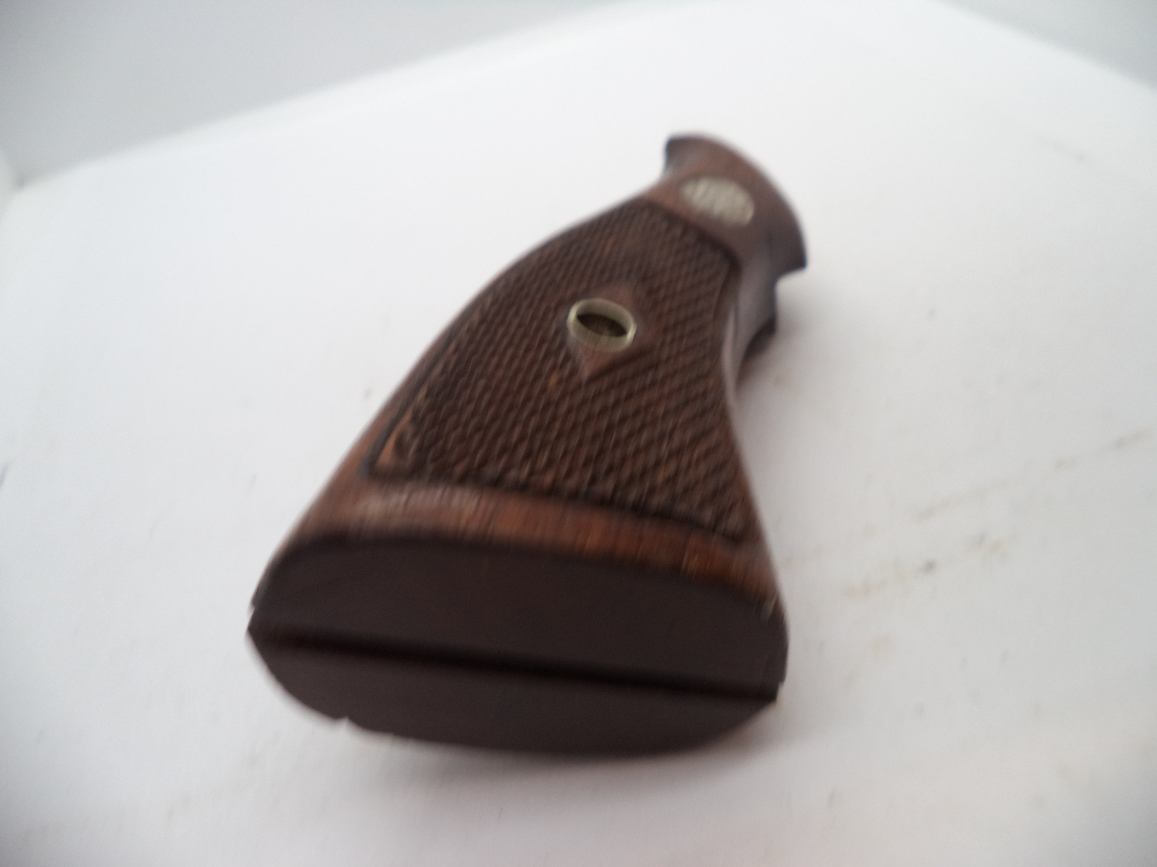 Smith & Wesson K & L Frame Vintage Wood Grips - Square Butt Only - Used OEM Part GGG8