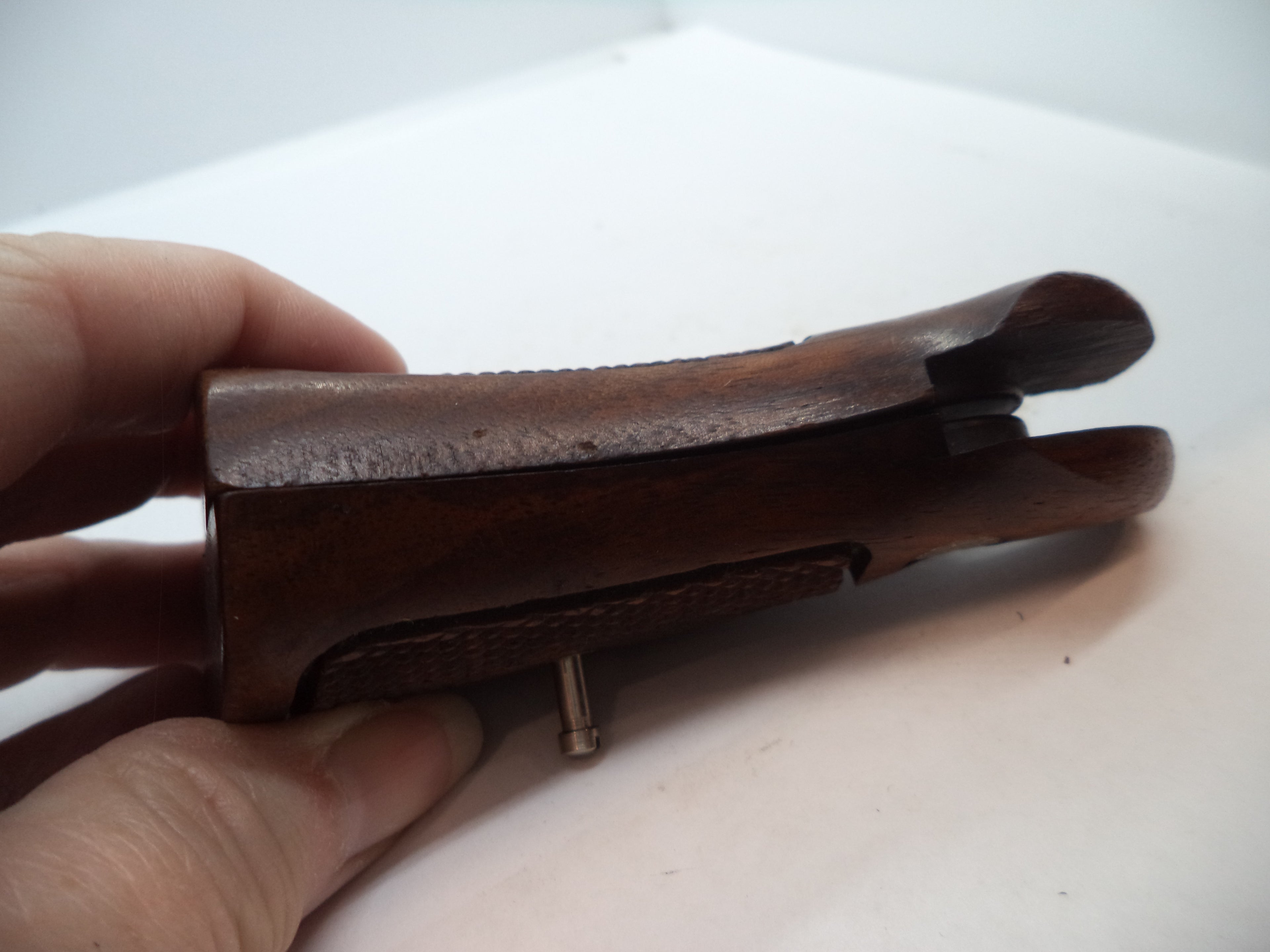 Smith & Wesson Revolver K & L Frame Vintage Wood Grips - Square Butt Only - GGG10