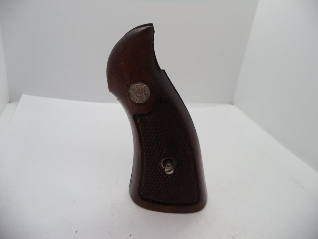 Smith & Wesson Revolver K & L Frame Vintage Wood Grips - Square Butt Only - GGG10
