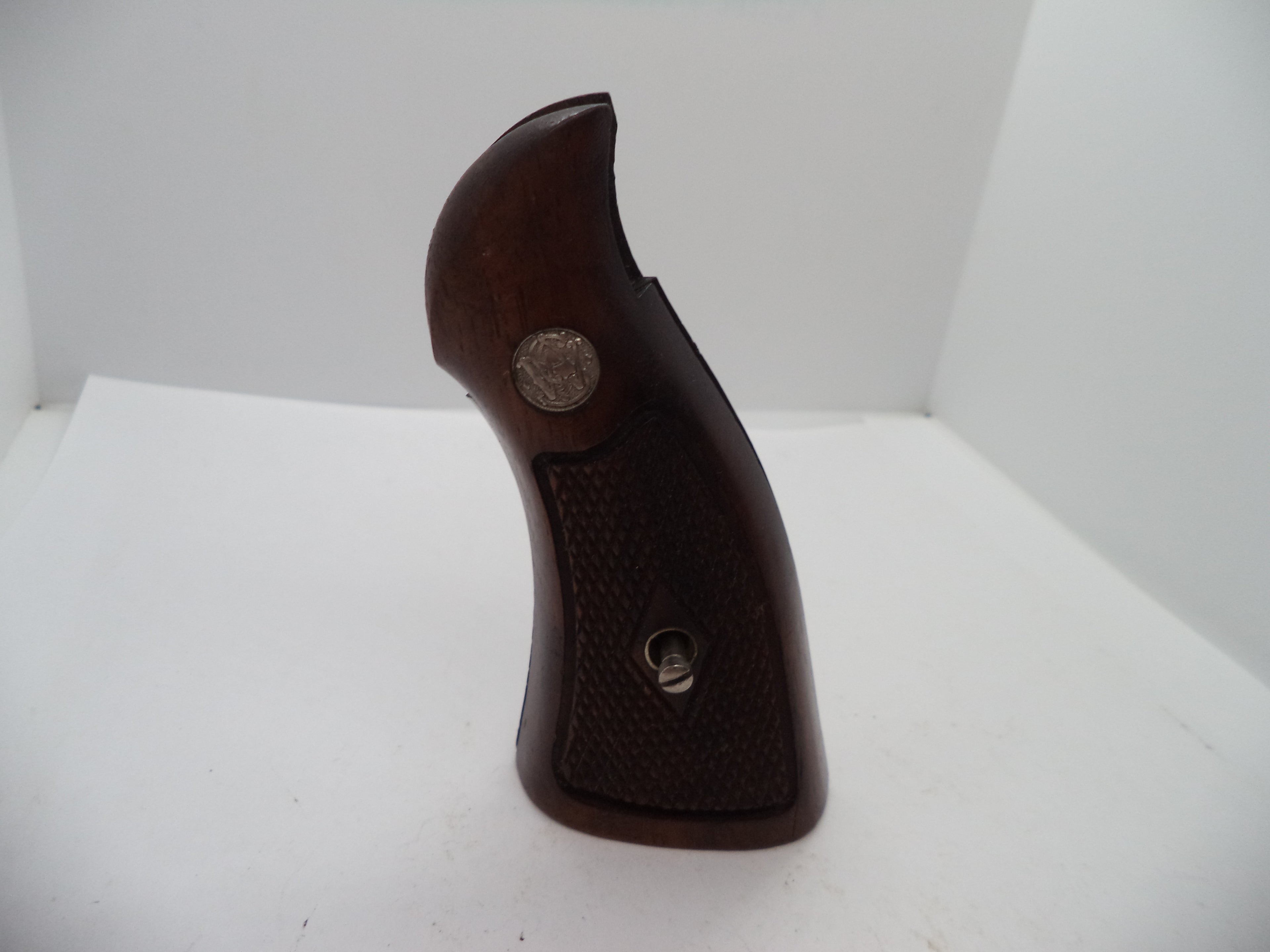 Smith & Wesson Revolver K & L Frame Vintage Wood Grips - Square Butt Only - GGG10