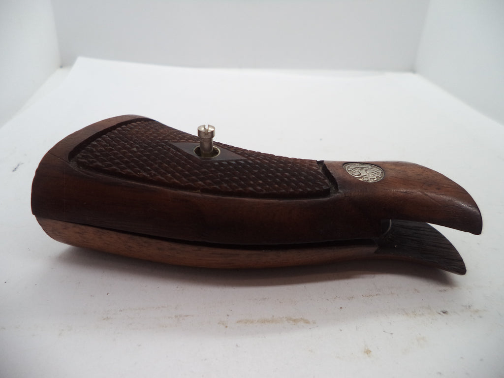 Smith & Wesson Revolver K & L Frame Vintage Wood Grips - Square Butt Only - GGG10