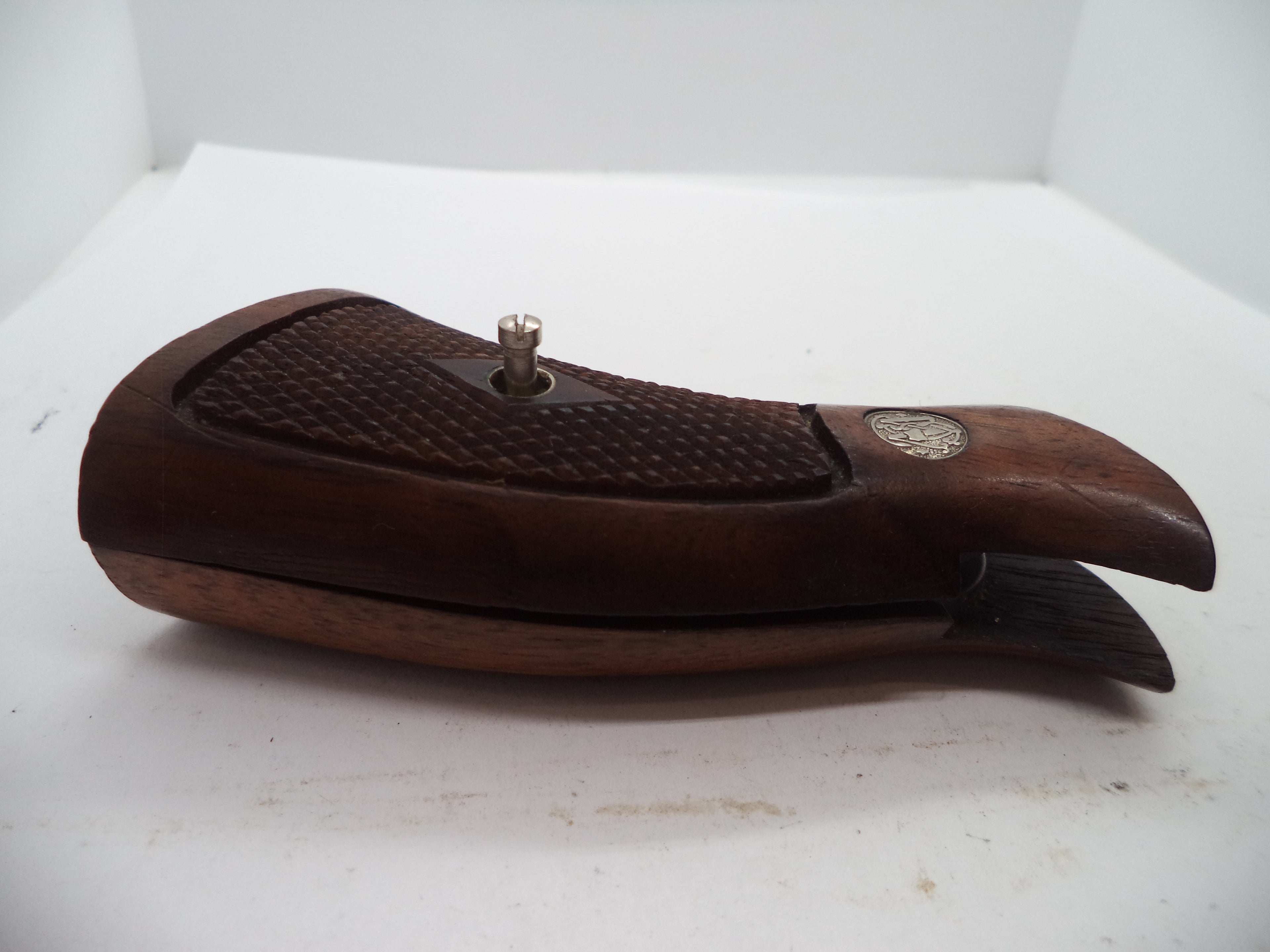 Smith & Wesson Revolver K & L Frame Vintage Wood Grips - Square Butt Only - GGG10