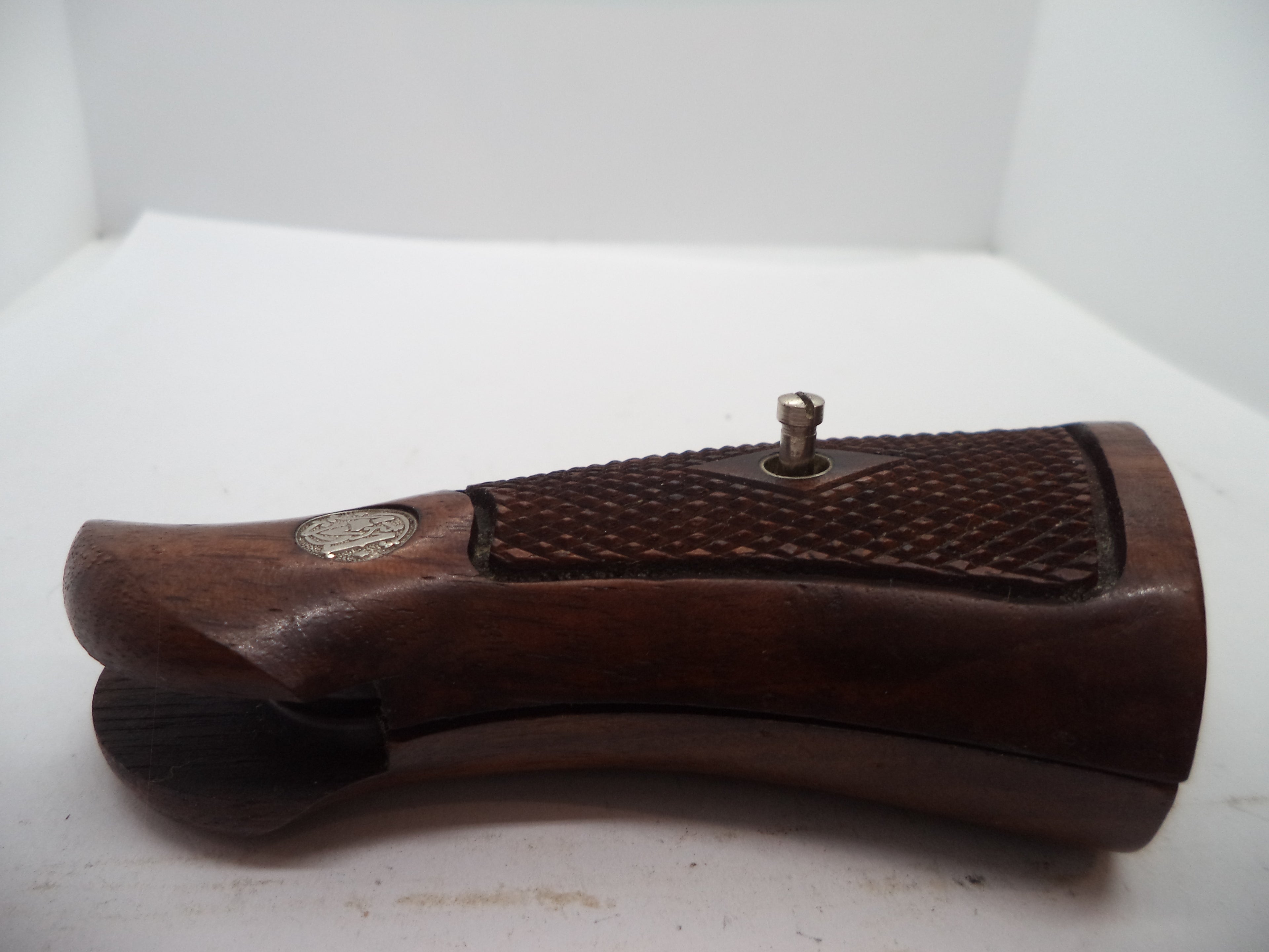 Smith & Wesson Revolver K & L Frame Vintage Wood Grips - Square Butt Only - GGG10