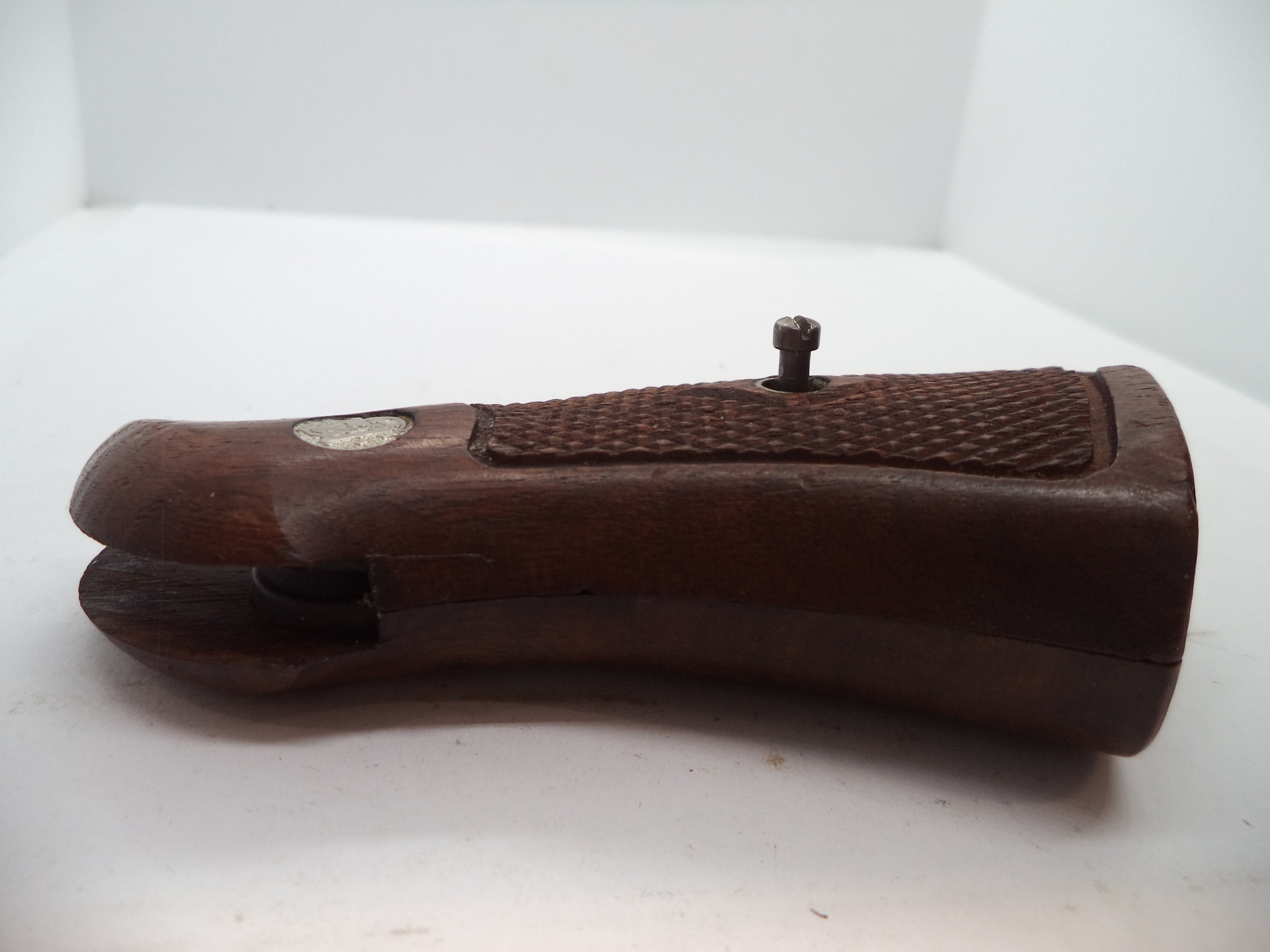 Smith & Wesson Revolver Vintage Wood Grips - K & L Frame Square Butt Only - GGG11