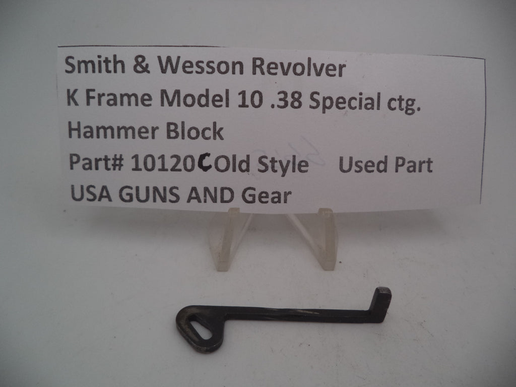 Smith & Wesson K Frame Model 10 Hammer Block - .38 Special - 10120C
