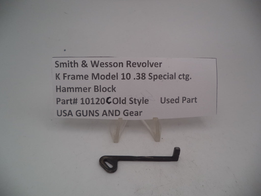 Smith & Wesson K Frame Model 10 Hammer Block - .38 Special - 10120C