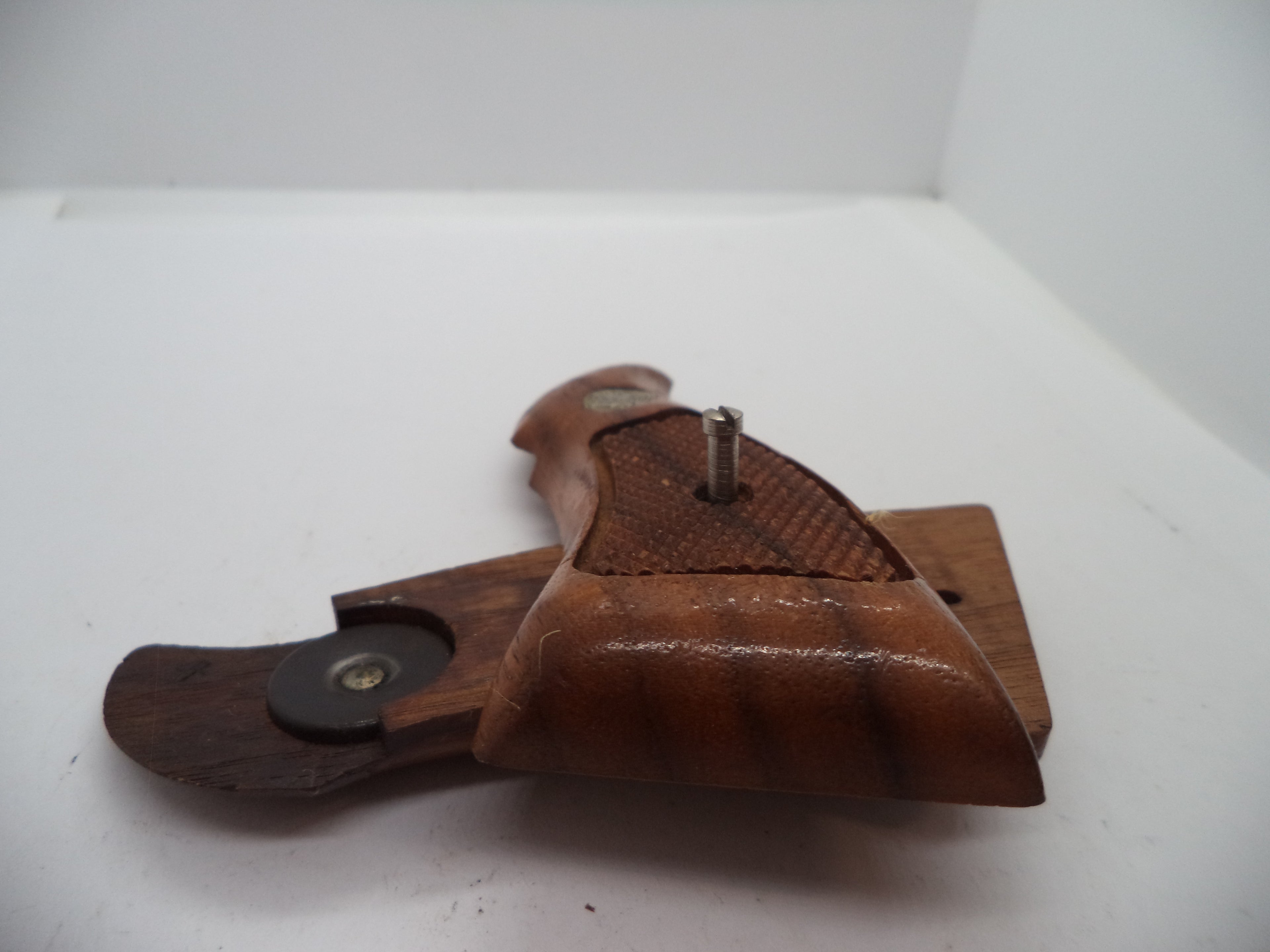 Smith & Wesson K & L Frame Vintage Wood Grips - Square Butt Only - Used OEM Part GGG12