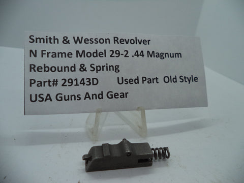 29143D S&W N Frame Model 29-2 Rebound Slide Assembly & Spring .44 Mag