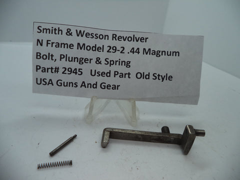 2945 S&W N Frame Model 29-2 Bolt Spring & Plunger .44 Mag Used