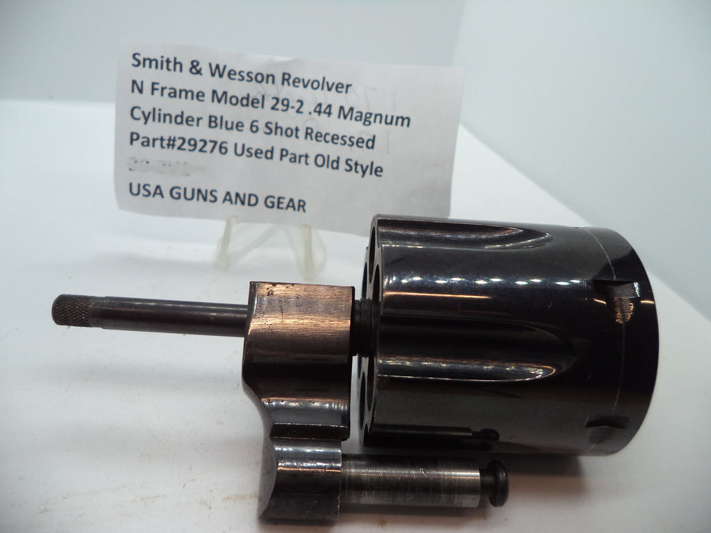 29276 S&W N Size Model 29-2 Cylinder Blue 6 Shot Recessed .44 Magnum