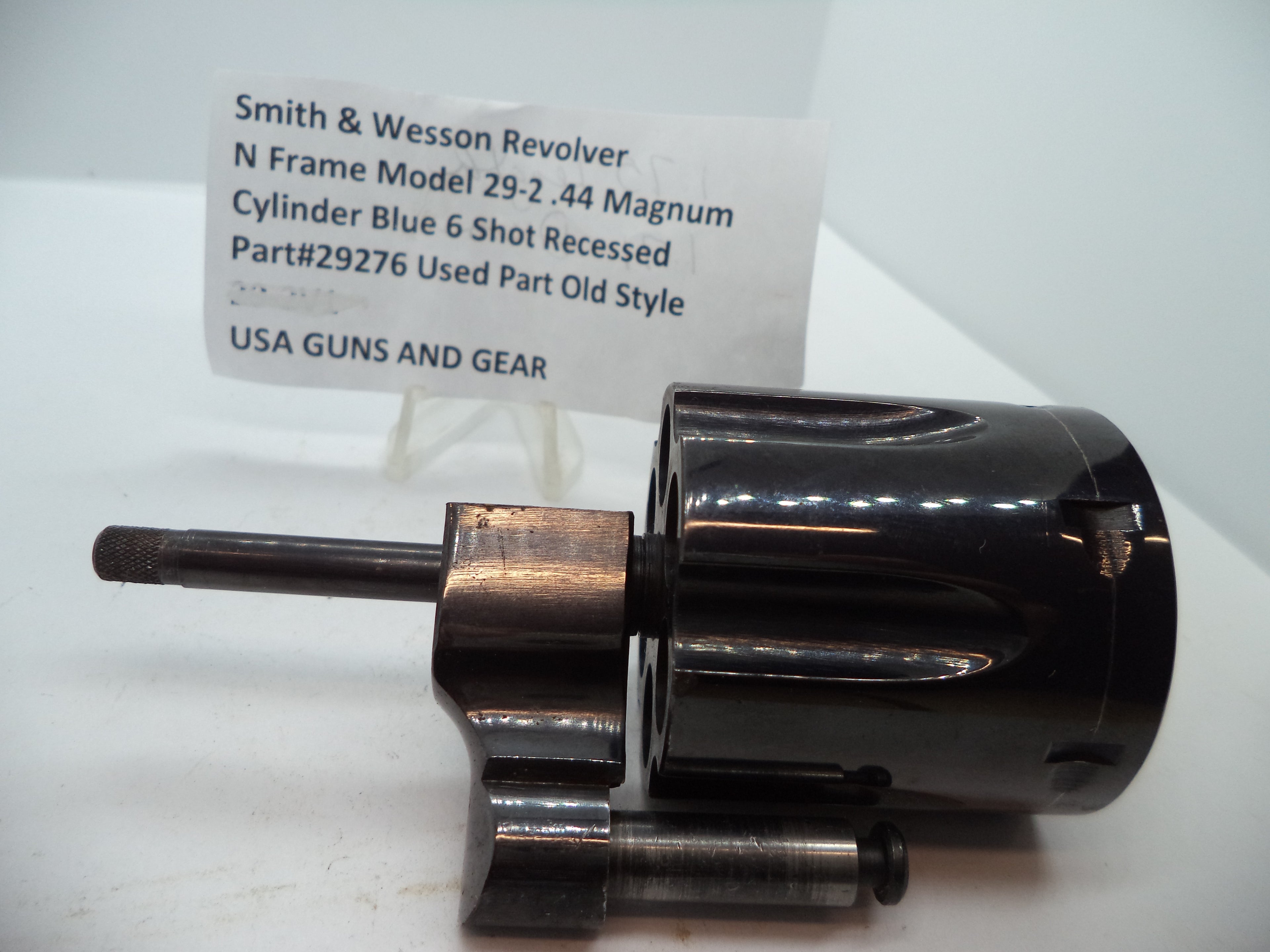 29276 S&W N Size Model 29-2 Cylinder Blue 6 Shot Recessed .44 Magnum