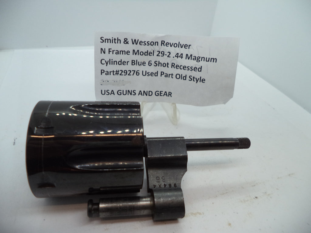 29276 S&W N Size Model 29-2 Cylinder Blue 6 Shot Recessed .44 Magnum