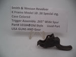 10184B S&W Revolver K Frame Model 10 .265" Wide Trigger. 38 Special