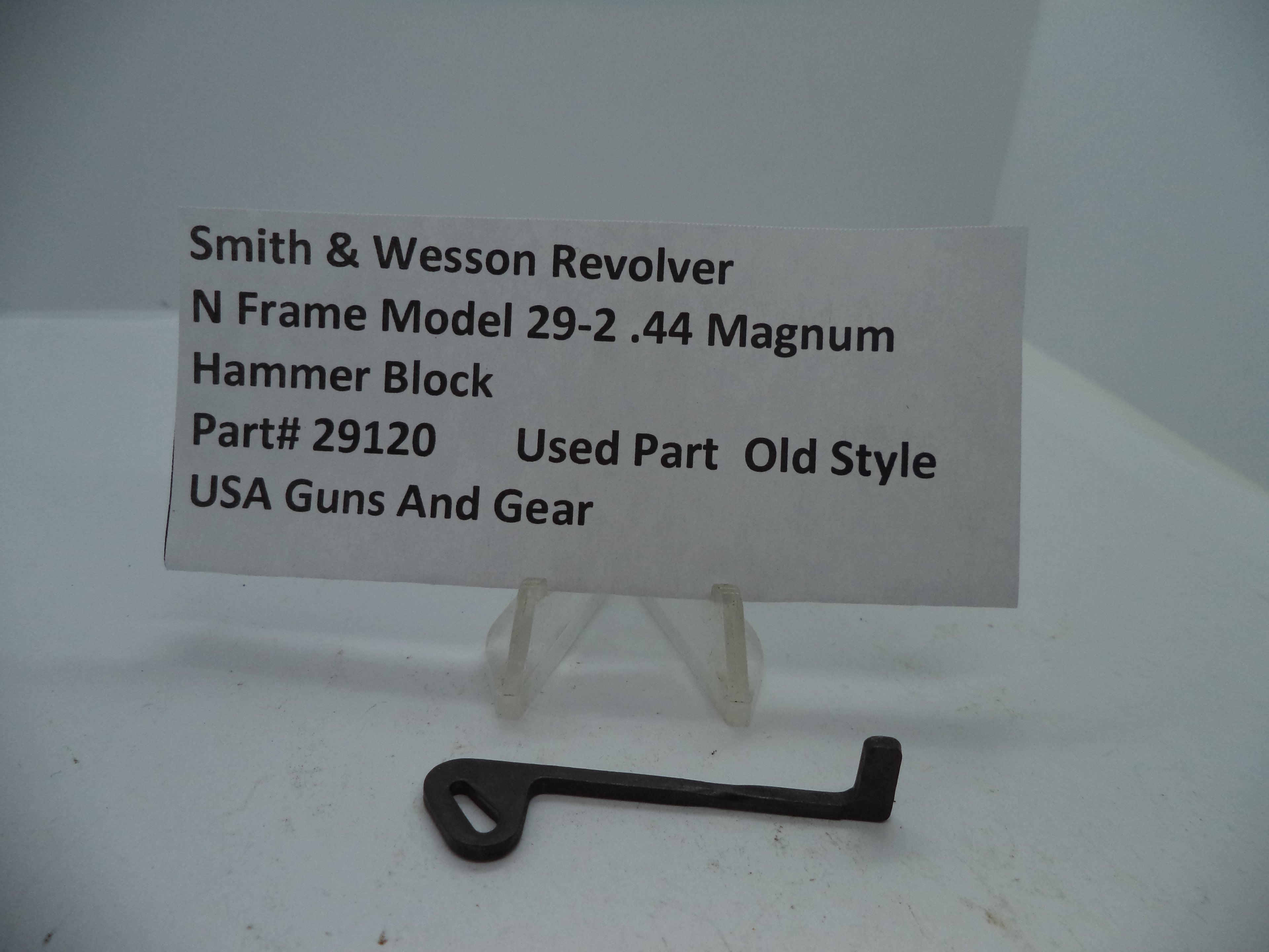 Smith & Wesson N Frame Model 29-2 Hammer Block  .44 Magnum 29120