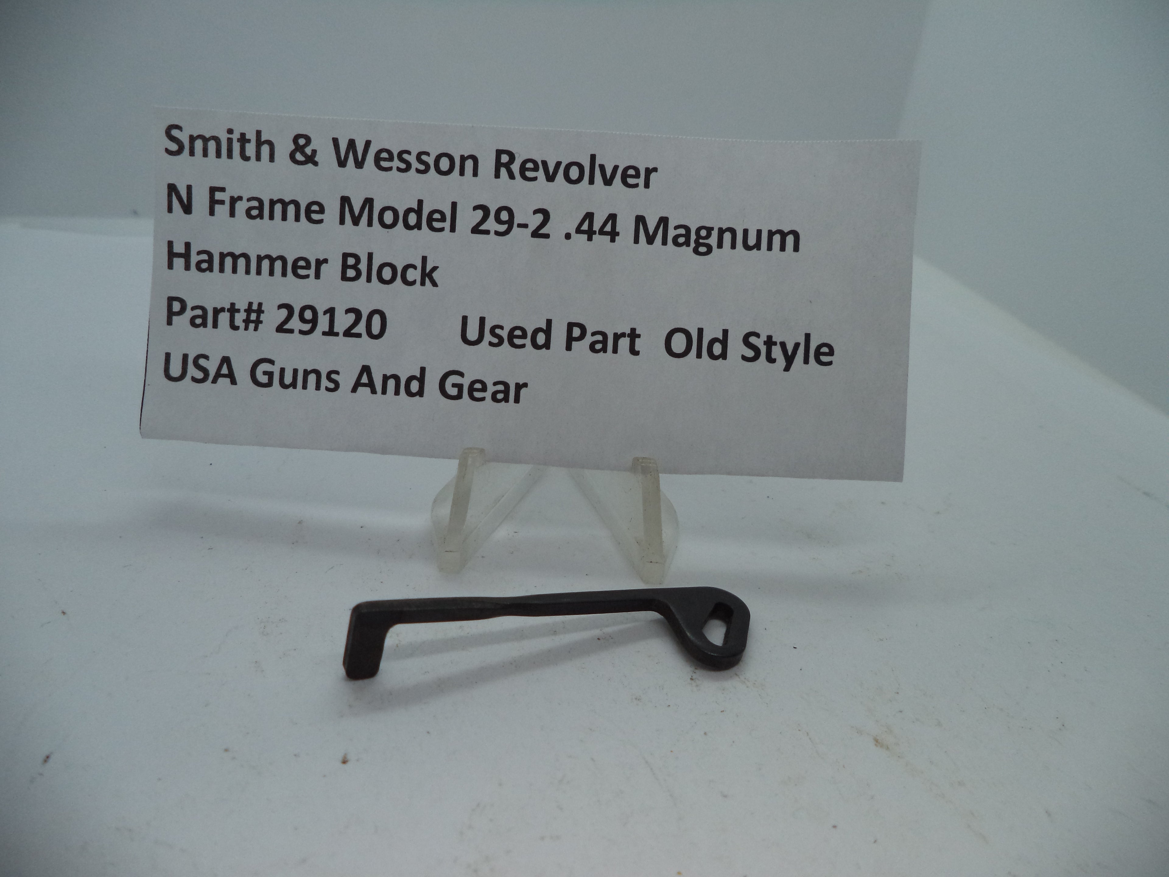 Smith & Wesson N Frame Model 29-2 Hammer Block  .44 Magnum 29120