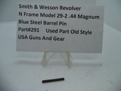 291 S&W N Size Model 29-2 Blue Steel Barrel Pin .44 Magnum Used