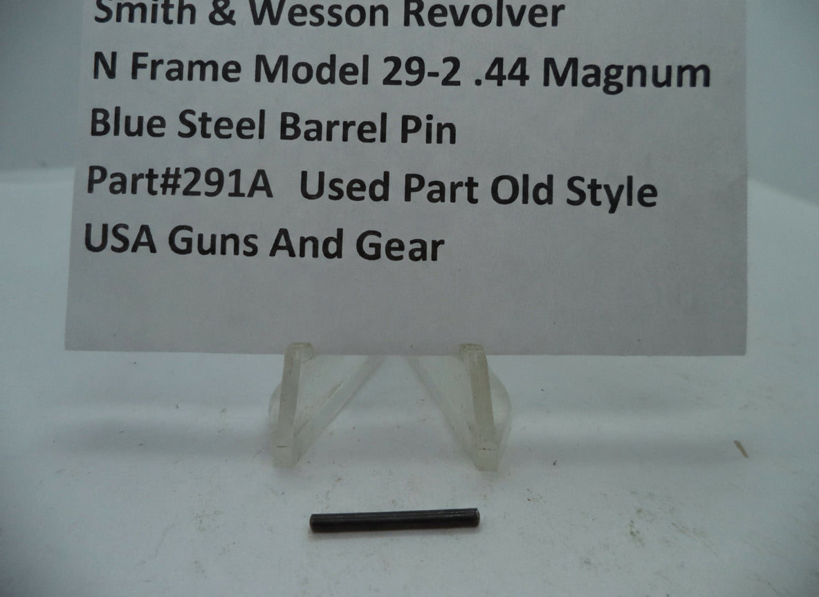 S&W N Size Model 29-2 Blue Steel Barrel Pin .44 Magnum Used 291