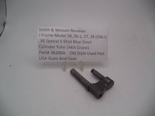 36200A  S&W J Frame Model 36, 36-1, 37, 38 & 37 (Only) Cylinder Yoke