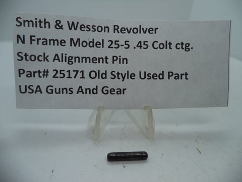 25171 Smith & Wesson N Size Model 25-5 Stock Alignment Pin .45 Colt ctg.