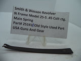 25141B Smith & Wesson N Size Model 25-5 Main Spring .45 Colt ctg. Used