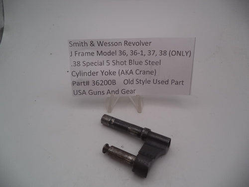 36200B  S&W J Frame Model 36, 36-1, 37, 38 (Only) Cylinder Yoke Used
