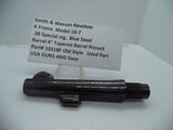 1021BA S&W K Size Model 10-7 4" Blue Tapered Barrel Pinned .38 Special ctg.