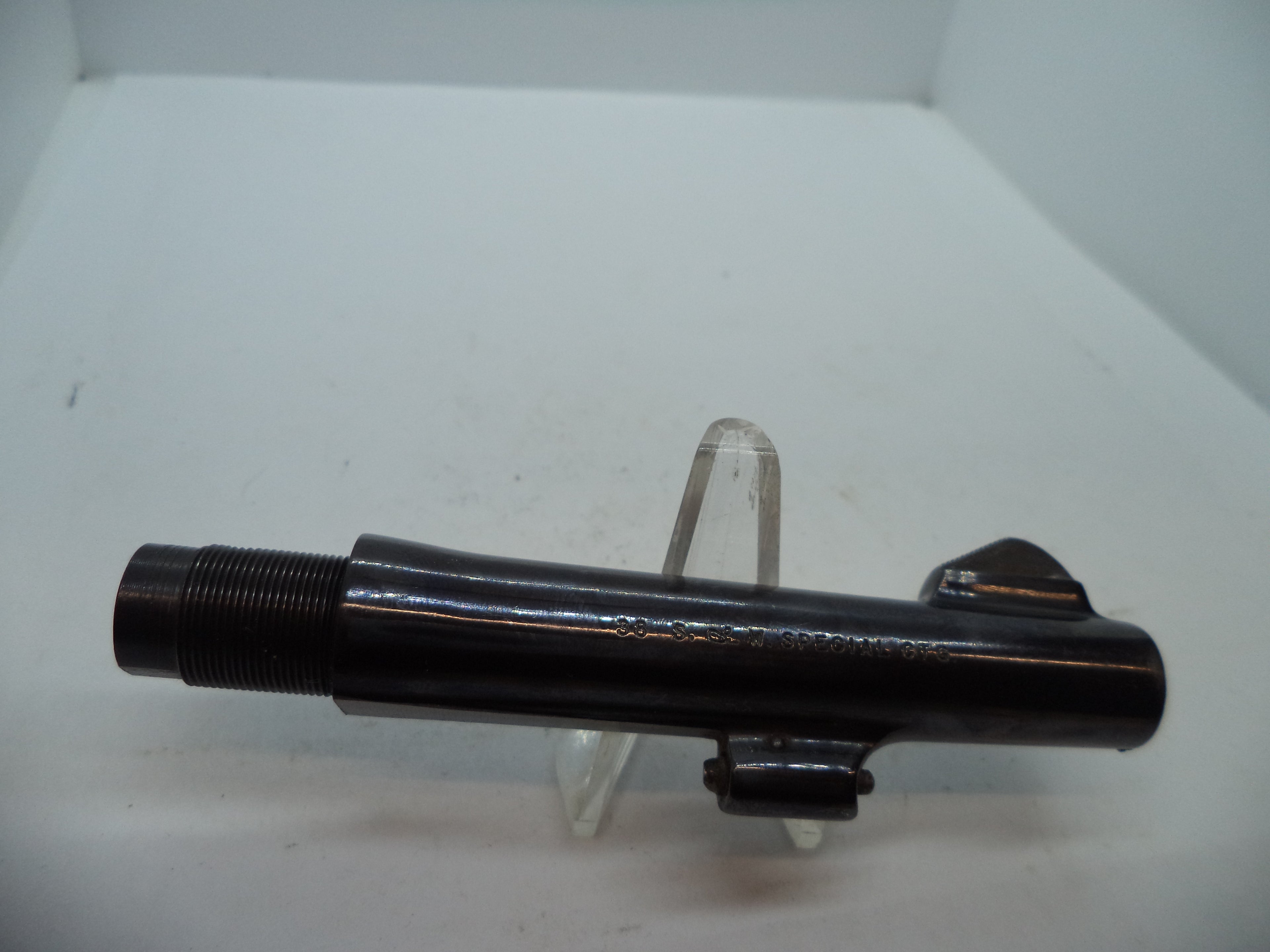 1021BA S&W K Size Model 10-7 4" Blue Tapered Barrel Pinned .38 Special ctg.