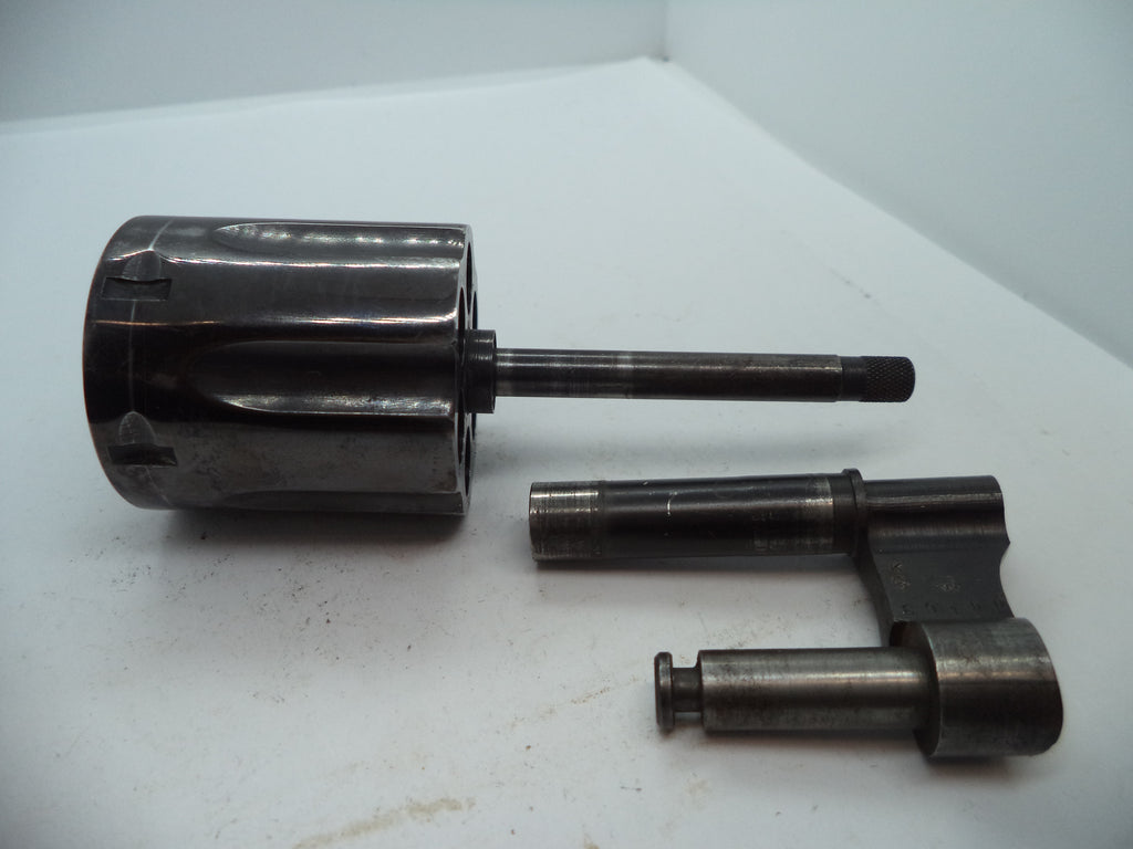 Smith & Wesson K Frame Model 10-7 Cylinder Assembly & Yoke Blue 6 Shot .38 Special Used 1076A