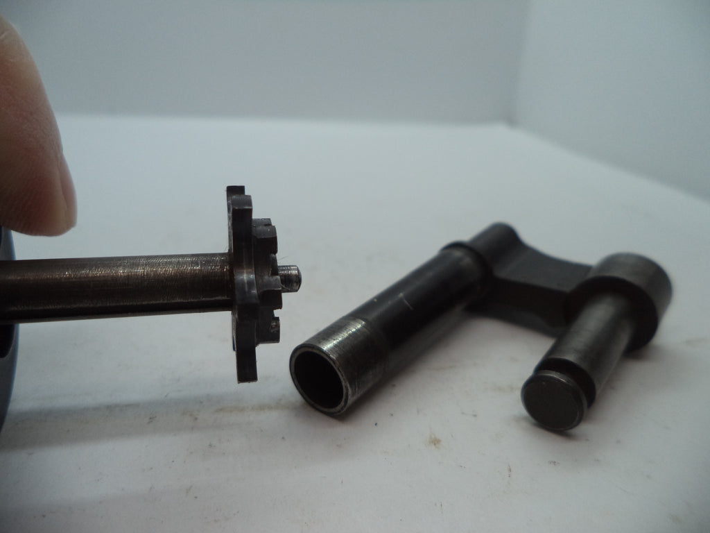 Smith & Wesson K Frame Model 10-7 Cylinder Assembly & Yoke Blue 6 Shot .38 Special Used 1076A